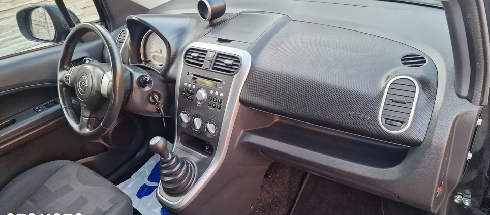 Opel Agila cena 13900 przebieg: 186000, rok produkcji 2008 z Łuków małe 352